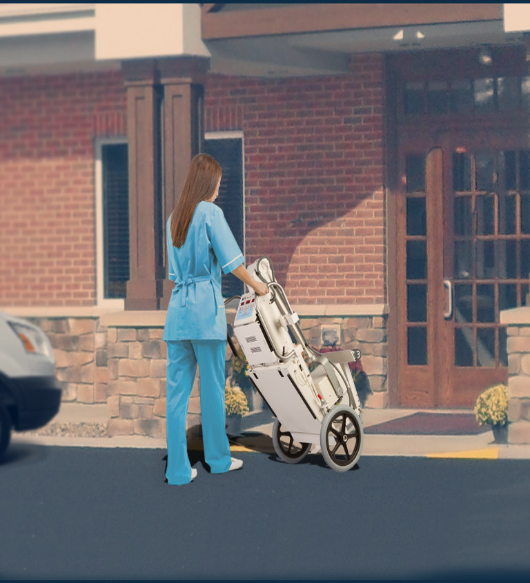 Stat Portable X-Ray - Transport digital imaging equipment directly to the  bedside.