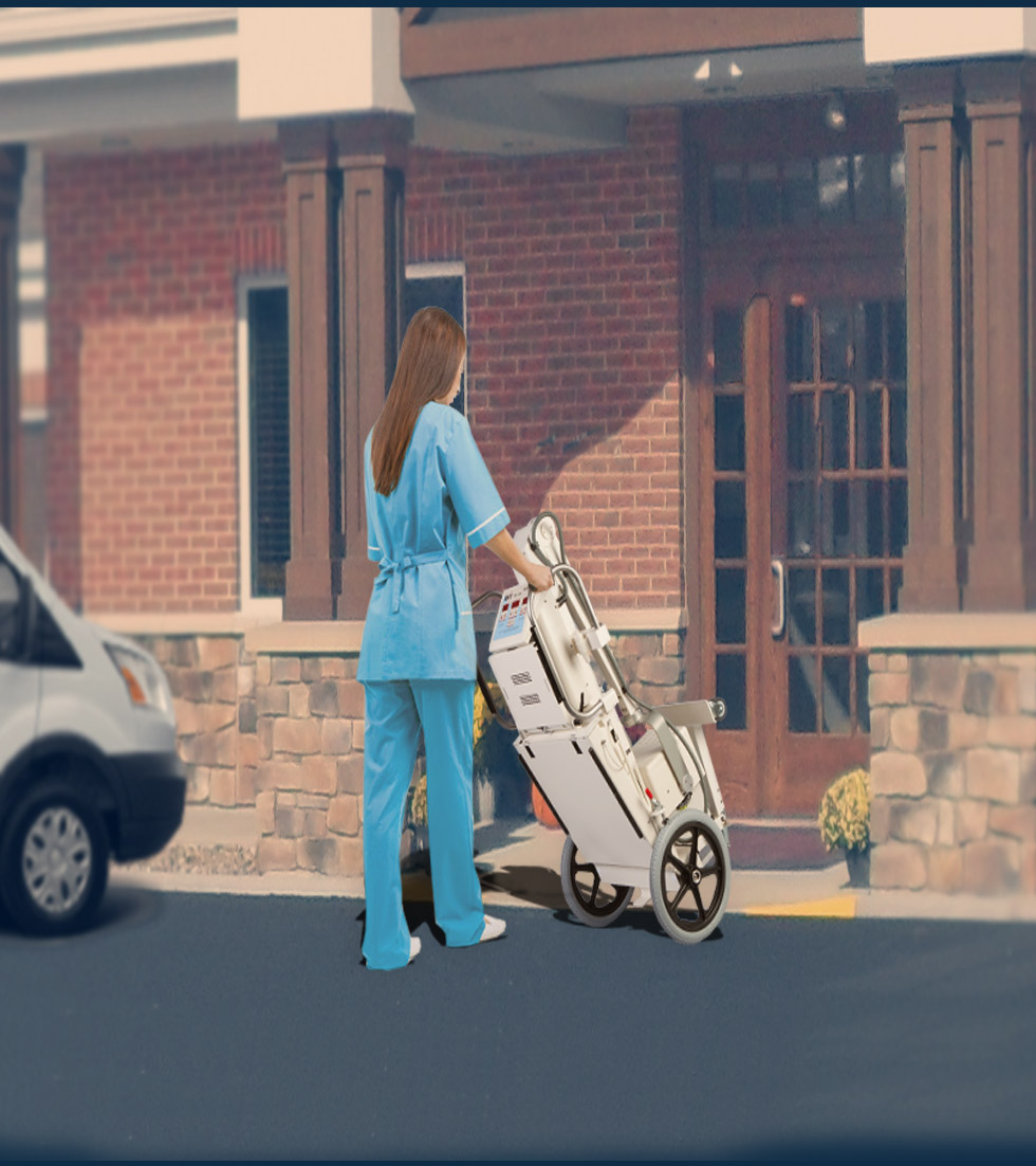 Stat Portable X-Ray - Transport digital imaging equipment directly to the  bedside.